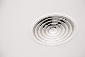 white bathroom ceiling fan duct