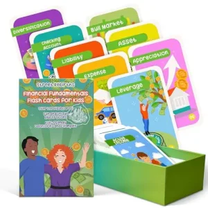 Financial literacy flashcards